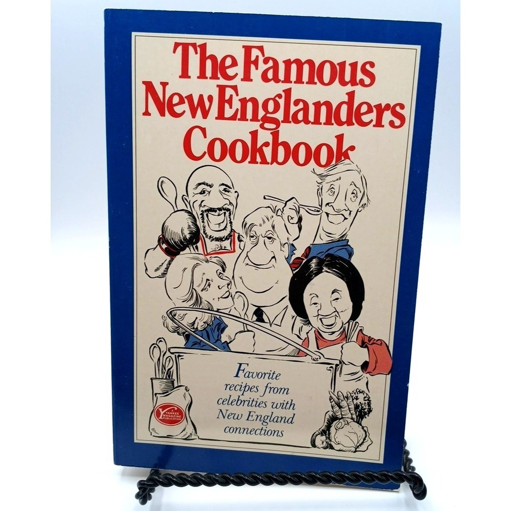 Famous New England Recipes Celebrity Cookbook Edited S Taylor 1984 NOS New Rare